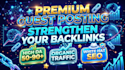 do guest posting and contextual premium backlink services