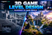 create 3d game environment and level in unreal engine