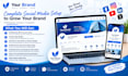 create professional sm setup with logo and banner