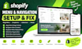 create shopify mega menu navigation dropdown fix collections store menu issues
