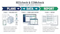 prepare rescheck and comcheck energy compliance reports