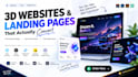 build an animated 3d website with three js and webgl