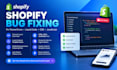 fix shopify bugs, theme errors and liquid coding issues