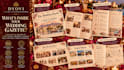 design a personalized wedding newspaper or wedding gazette
