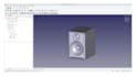 create 3d in freecad mechanical, furniture, plastic, 3d printing