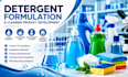 develop detergent formulation and cleaning product recipes