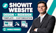 showit website, showit template, showit website redesign, showit customization