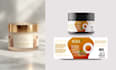 create elegant lotion cream packaging  labels skincare label design