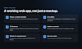 build a custom web app, dashboard or admin panel