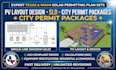 engineering texas miami solar city permit plan sets design pv layout sld