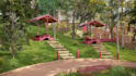 create 3d theme park environments, amusement rides and attractions