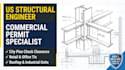 engineer commercial tenant improvements and structural modifications for permit