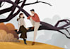 create any illustration, digital art in vector format