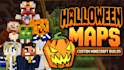 build minecraft map halloween village haunted house pumpkin patch adventure map