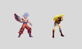 2d pixel art sprite sheet nsfw pixel game art character animation 2d game asset