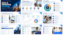 design a professional sales and marketing strategy presentation