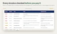 extract invoice and PDF data into a checked excel file