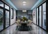 optimize modern apartment interior, tiny house interior layout, exterior render