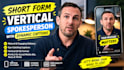 be your short form vertical spokesperson with dynamic captions
