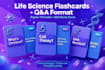 create lifescience notes and flashcards