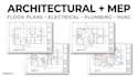 architectural drafting, mep layouts, floor plan redrawing, and PDF to cad