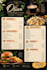 Design a professional restaurant food menu by Hareemfatima673 | Fiverr
