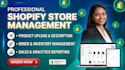 be shopify cro virtual assistant store manager marketer ecommerce marketing