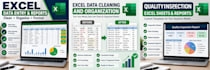 create excel data entry sheets and quality inspection report