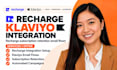 setup recharge klaviyo integration recharge subscription retention email flows