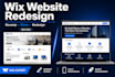 revamp wix website redesign, redesign wix developer and clone wix website design