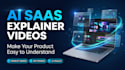 create ai saas explainer app launch product demo videos