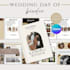 create a wedding planner, wedding day binder in canva