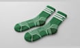 create realistic 3d socks design, 3d footwear modeling, and product rendering