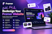 edit framer template fix your framer landing page update or fix framer website