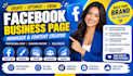create and setup facebook business page