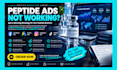 do peptide marketing, peptide ads, facebook ads, google ads
