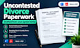 draft your uncontested divorce settlement agreement and parenting plan