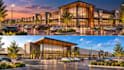 render shopping plaza supermarket retail mall exterior visualization