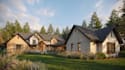 create a photoreal 3d exterior render from your house plans
