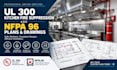 draft ul 300 kitchen fire suppression and nfpa 96 plans