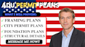 prepare adu permit plans, foundation framing and structural drawings