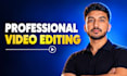 do professional video editing
