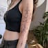 draw custom fine line nature tattoos