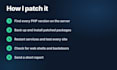 patch your server against the critical php2shell vulnerability