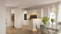 produce cgi interior visual from floor plan, housing scheme render for marketing