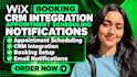 setup wix booking crm integration appointment scheduling notifications