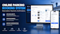 build a parking management website with booking dashboard and payments