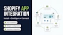 install and configure shopify apps for store functionality