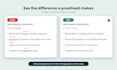 proofread and polish your CV, resume and cover letter