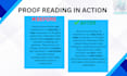 proofread and edit your documents for grammar and spelling